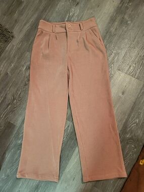 Kirundo Women's Pleated Front Wide-leg Trouser Pants Size 6